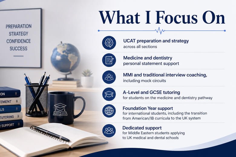 UCAT preparation and tutoring process